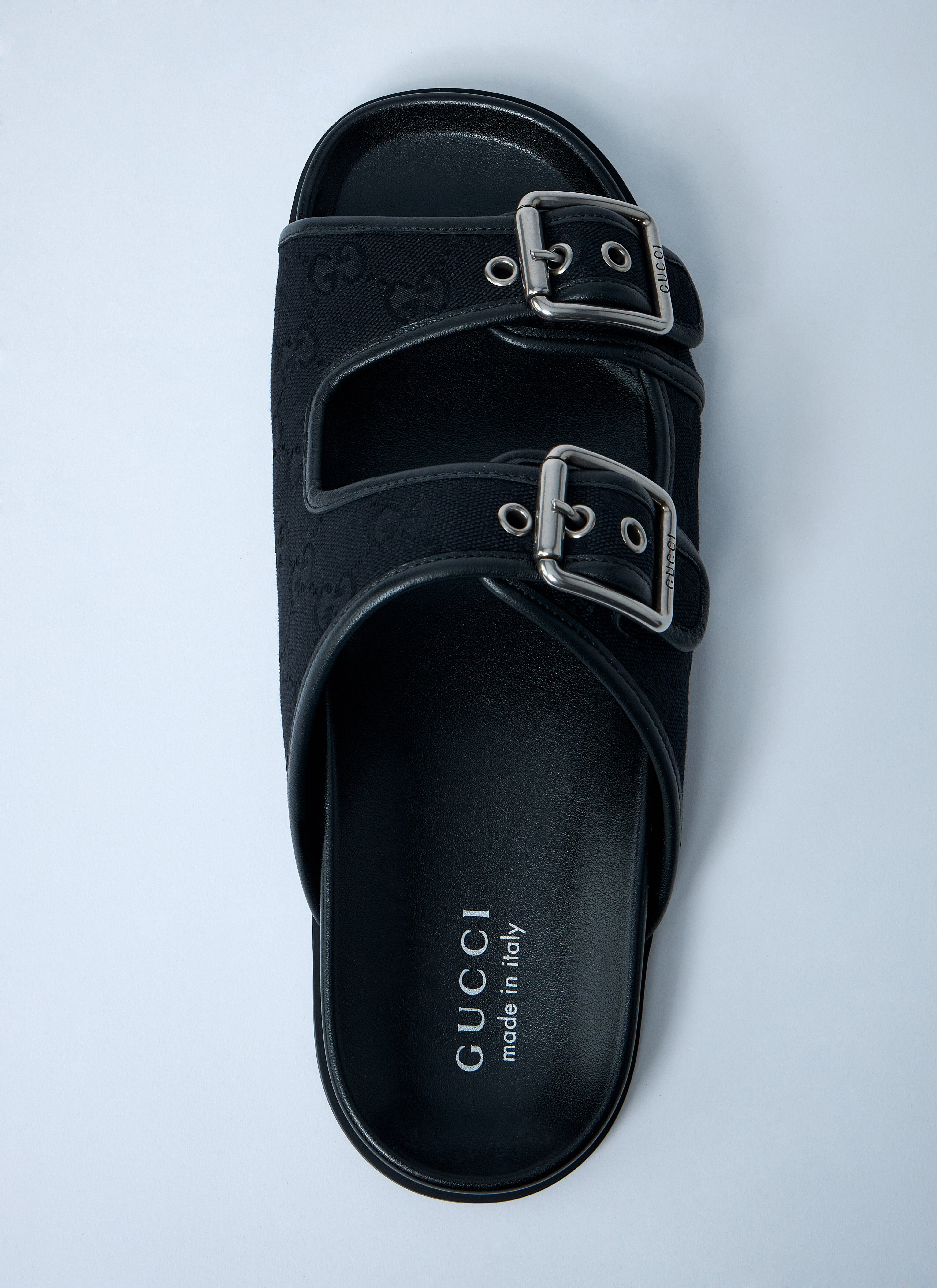 GG Slide Sandals With Buckles - 6