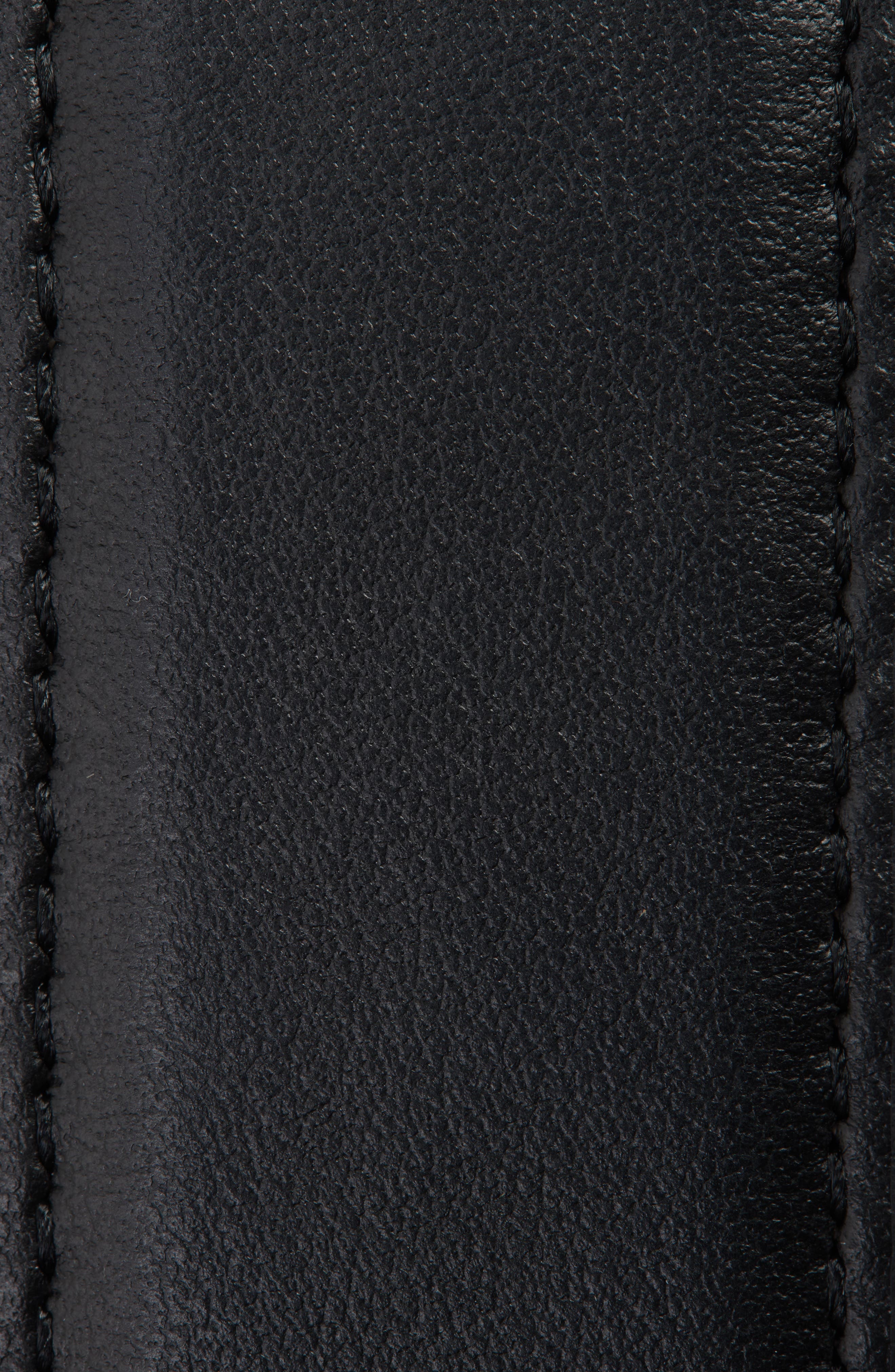 Versace Medusa Charm Leather Belt in Black-Versace Gold at Nordstrom - 2