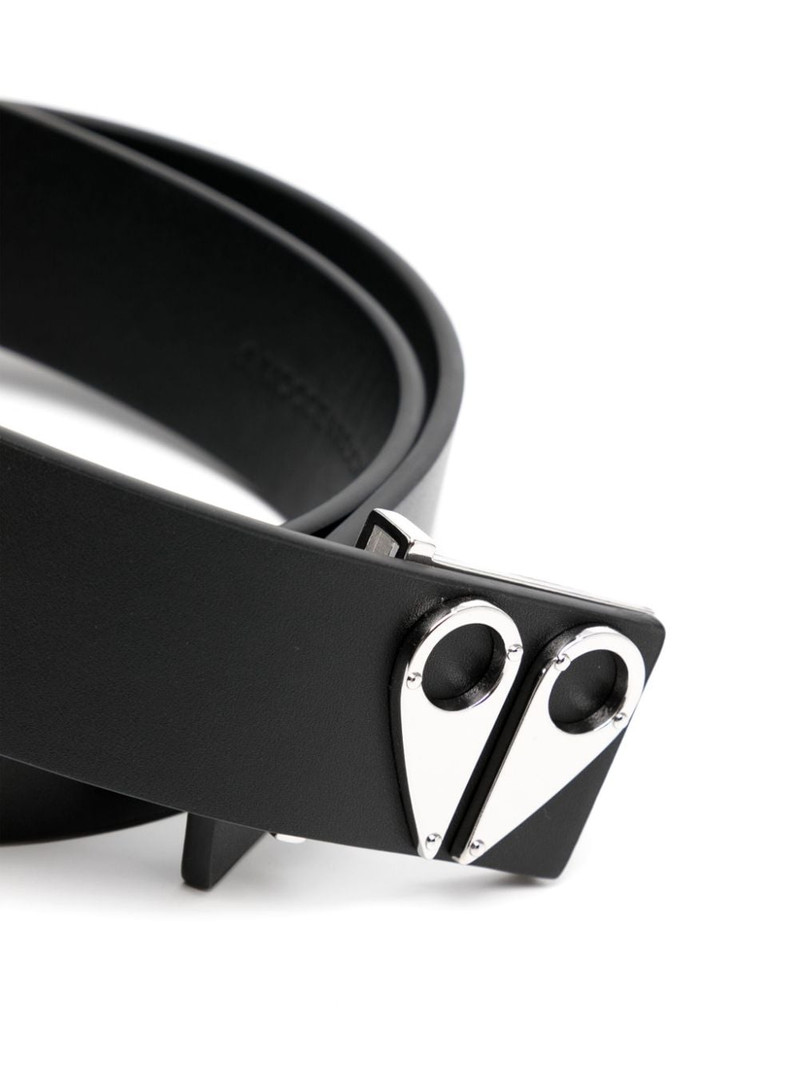 MOOSE KNUCKLES Icon leather belt outlook