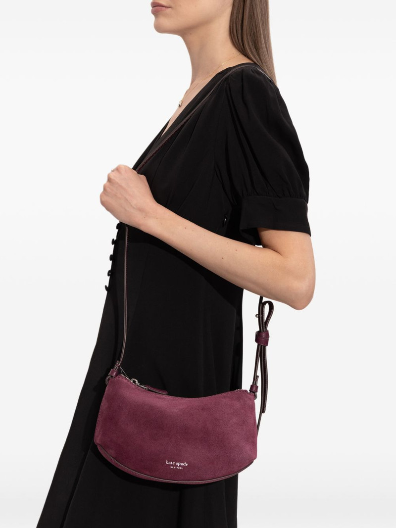 kate spade Loop suede crossbody bag outlook