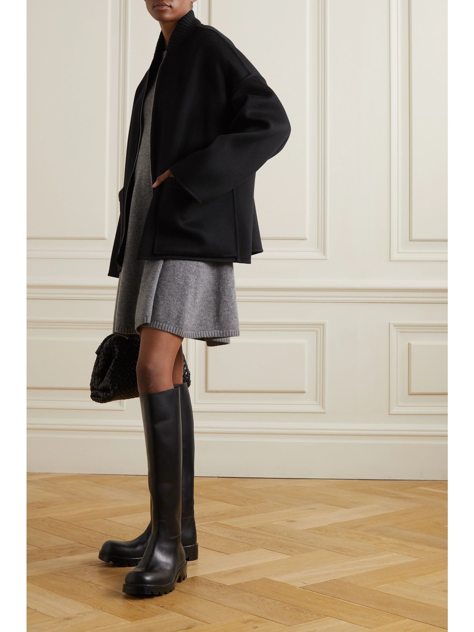 Orson baby cashmere jacket Black - 2