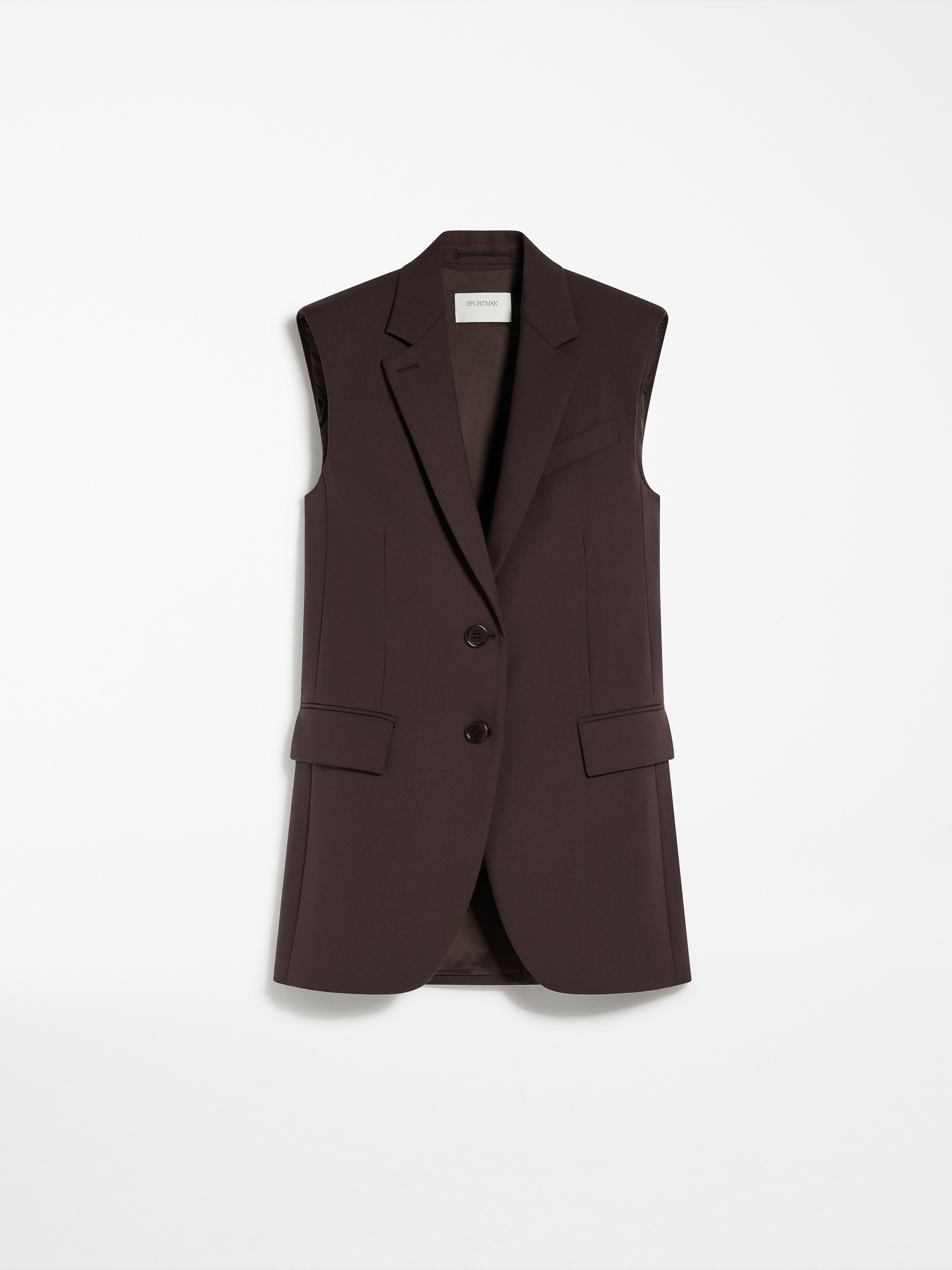 PARANA Sleeveless wool blazer - 1