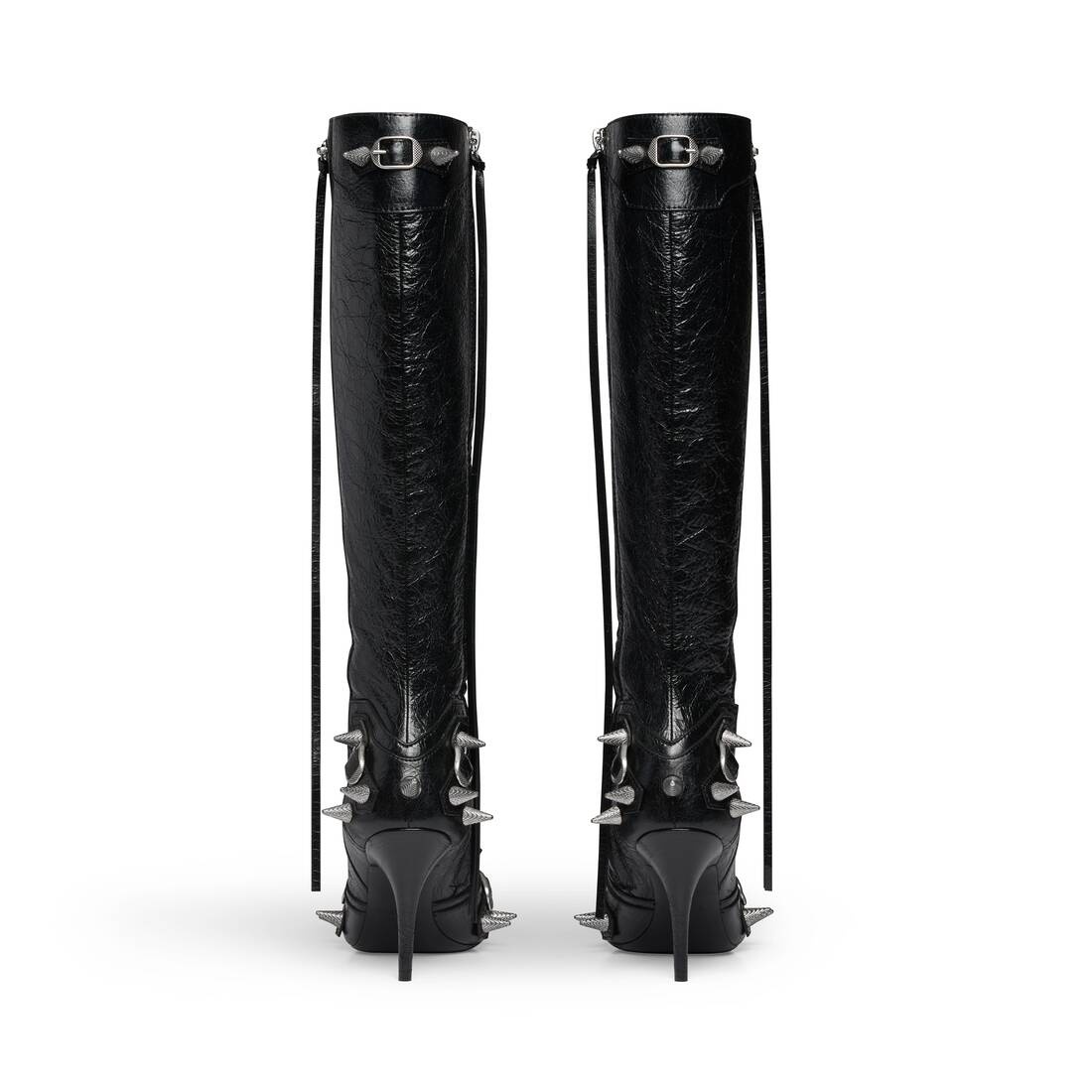 Women's Cagole Spike 90mm Boot in Black - 5