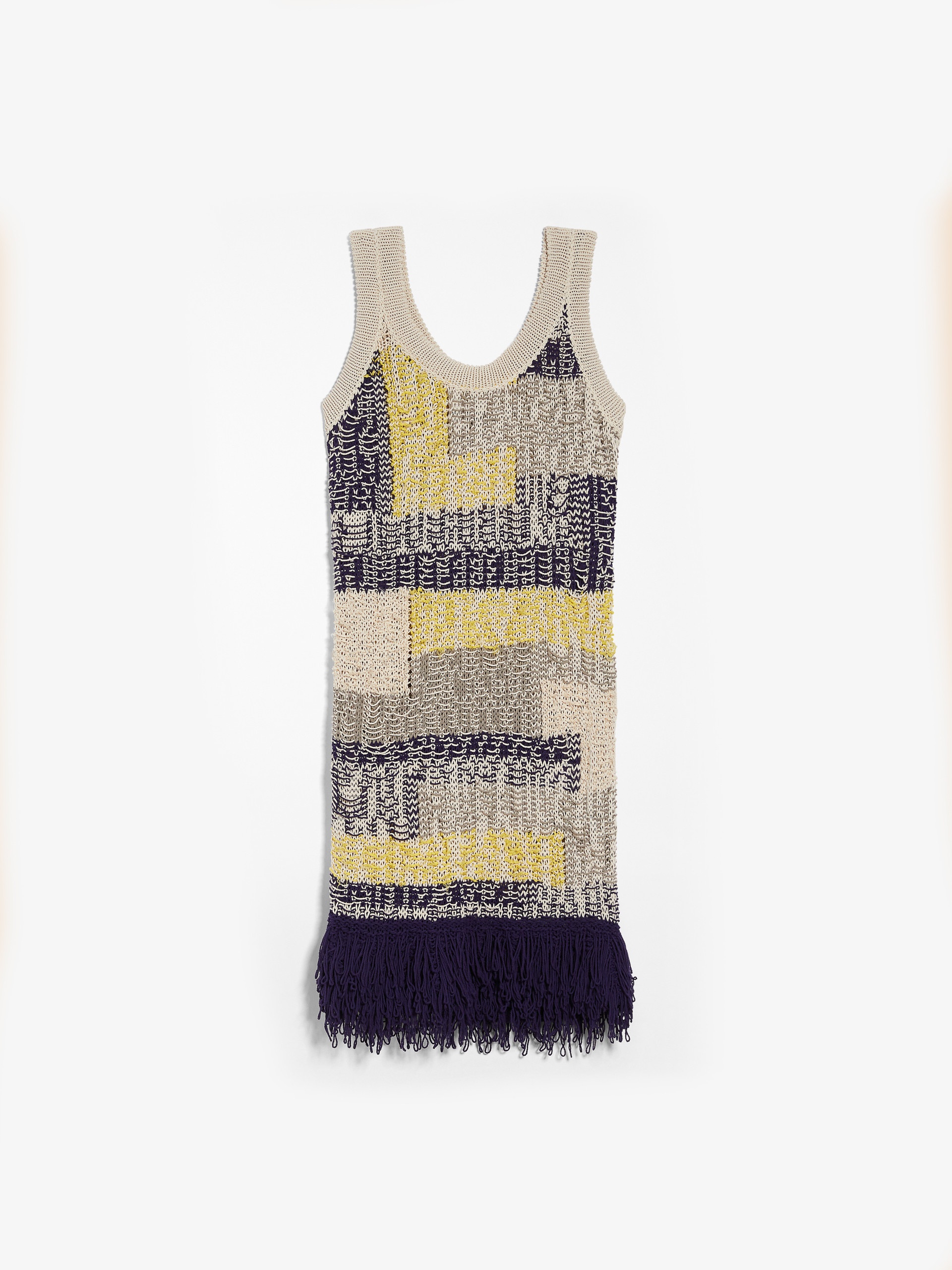 GIRO Knit dress with fringe - 1