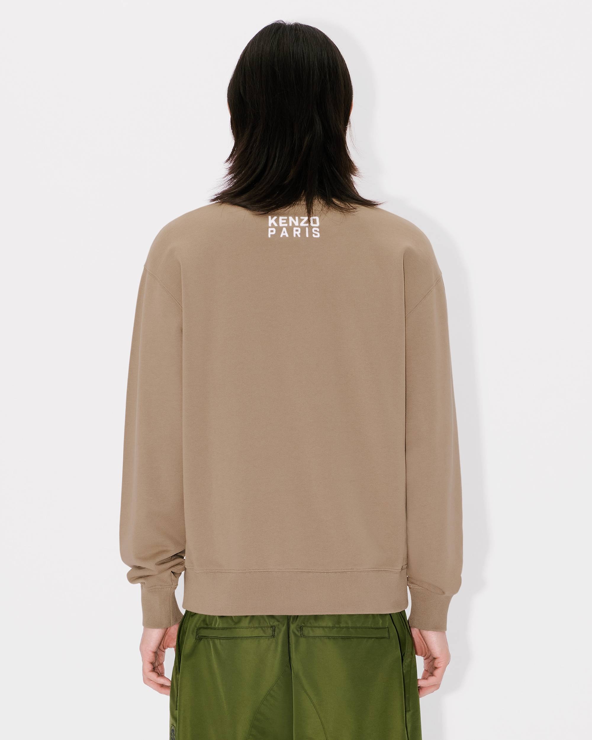 'KENZO Happy Tiger' embroidered sweatshirt in cotton - 4