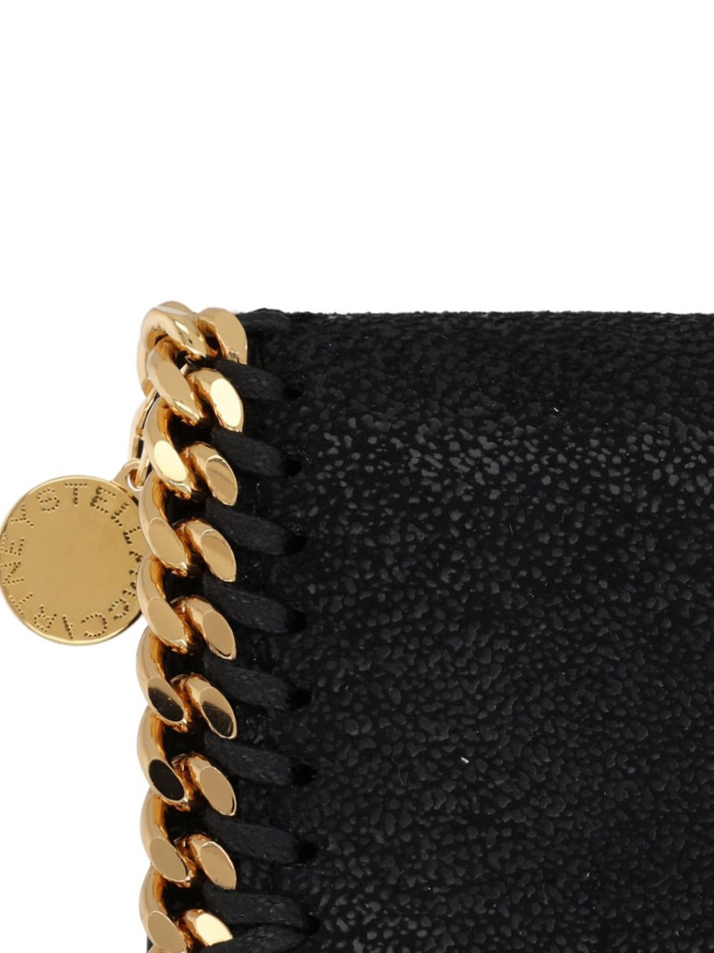 Stella McCartney chain-trimmed wallet outlook