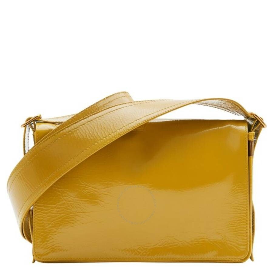 Burberry Trench Patent Leather Crossbody Bag - 1