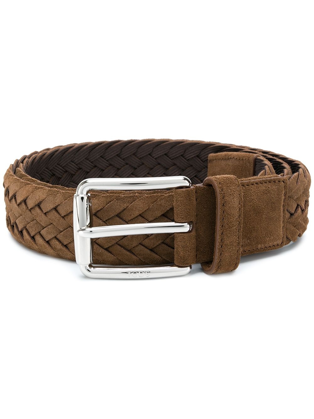 woven buckle belt - 1