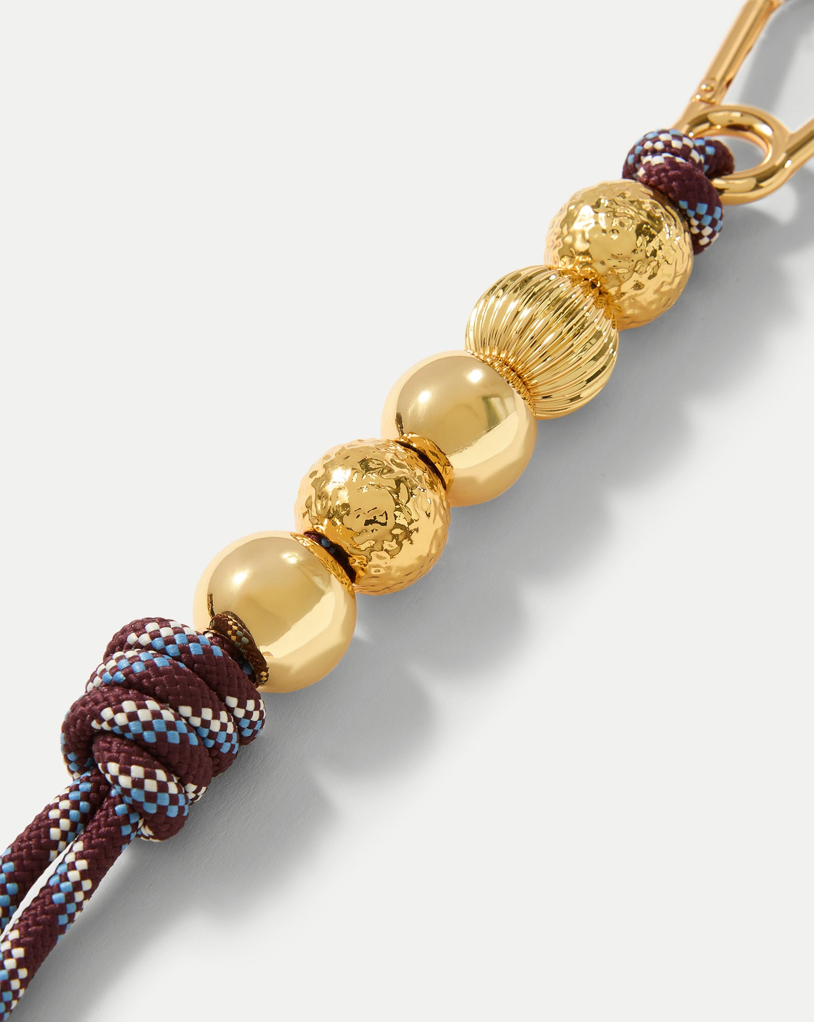 PARACORD BEADED BAG CHARM - 3