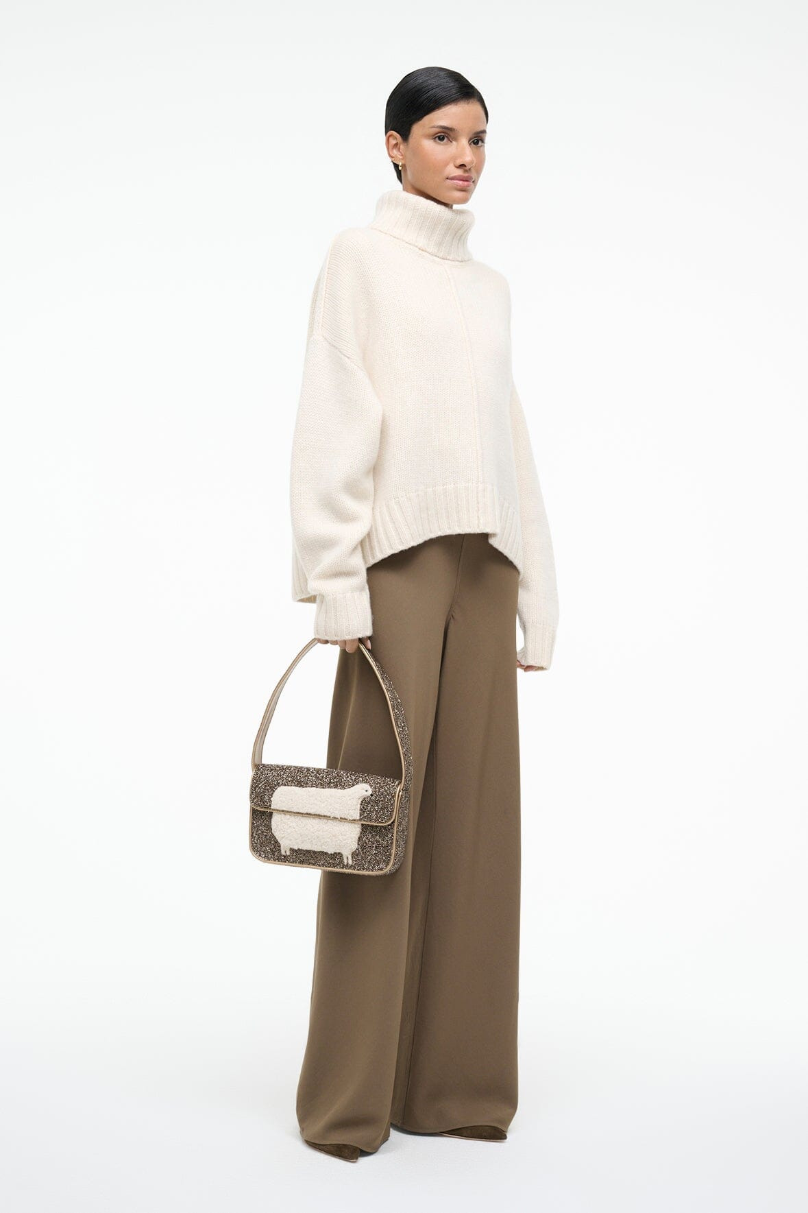 STAUD TOMMY BEADED BAG DOLLY - 7