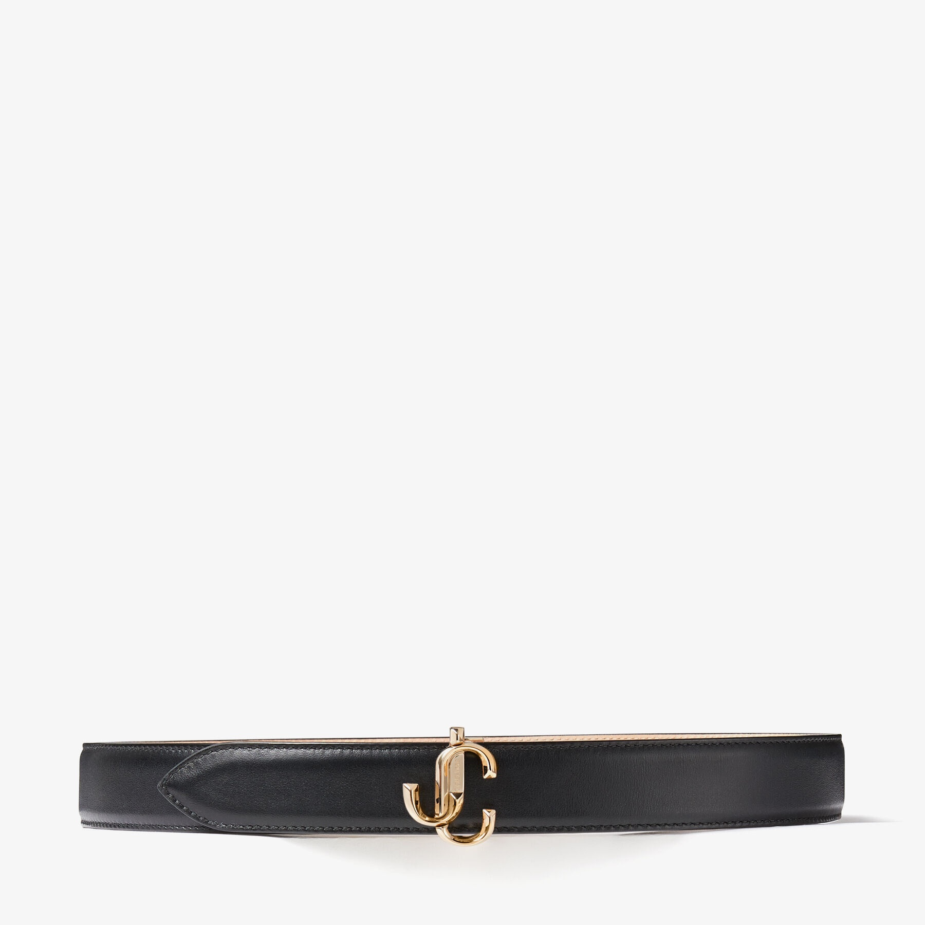 Felisa
Black Leather Belt with JC Emblem - 1