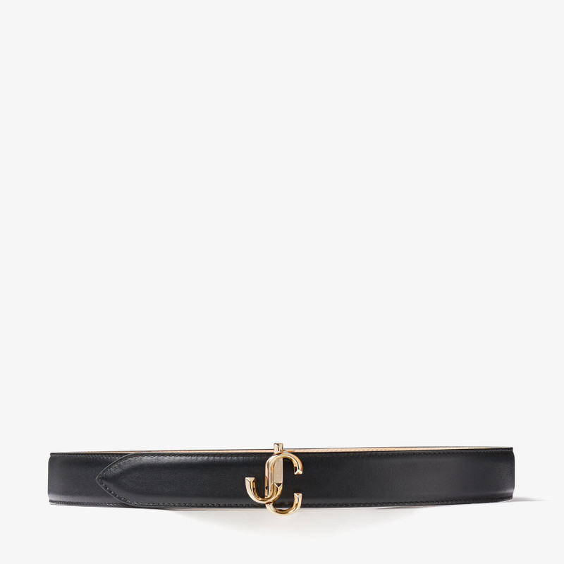 Felisa
Black Leather Belt with JC Emblem 1