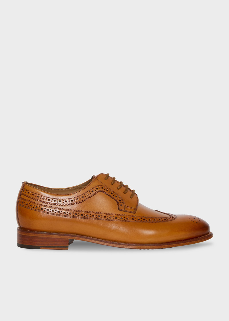 Tan Leather 'Collins' Brogues 1