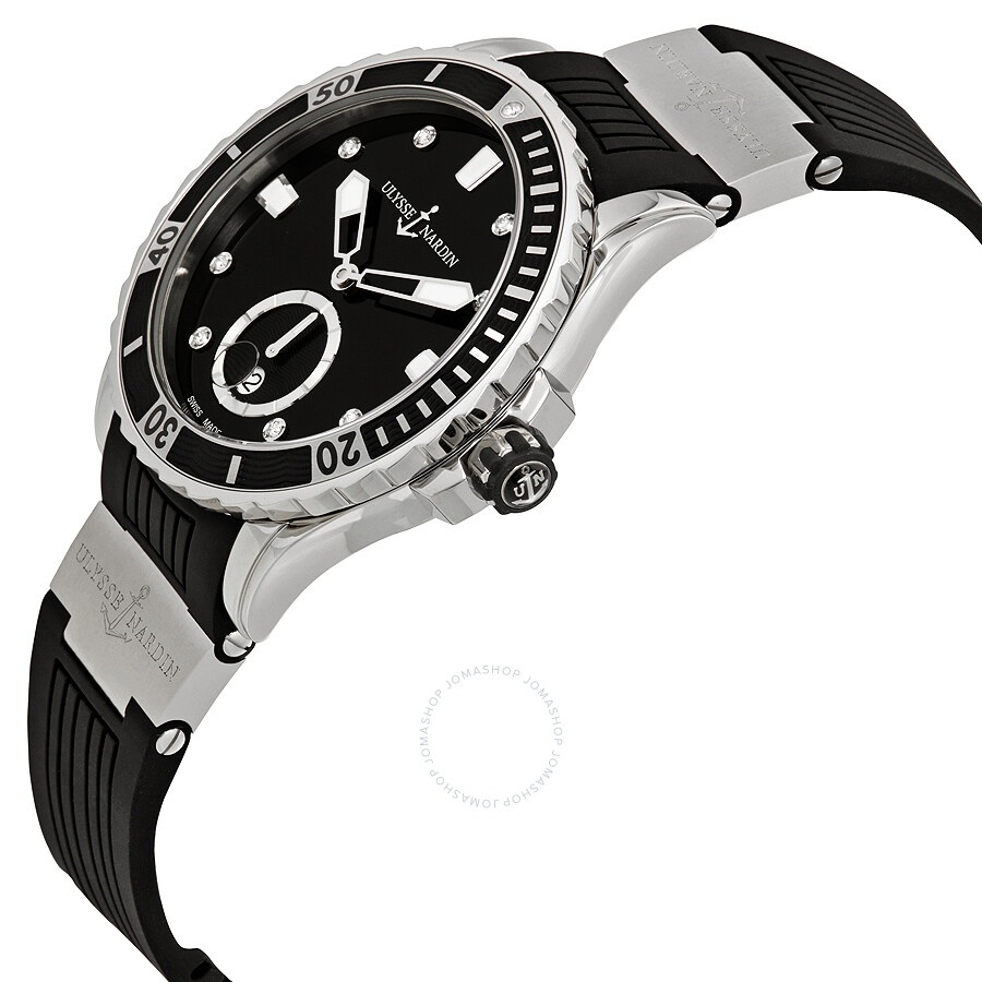 Ulysse Nardin Diver Lady Automatic Black Dial Ladies Watch 3202-190-312 - 2