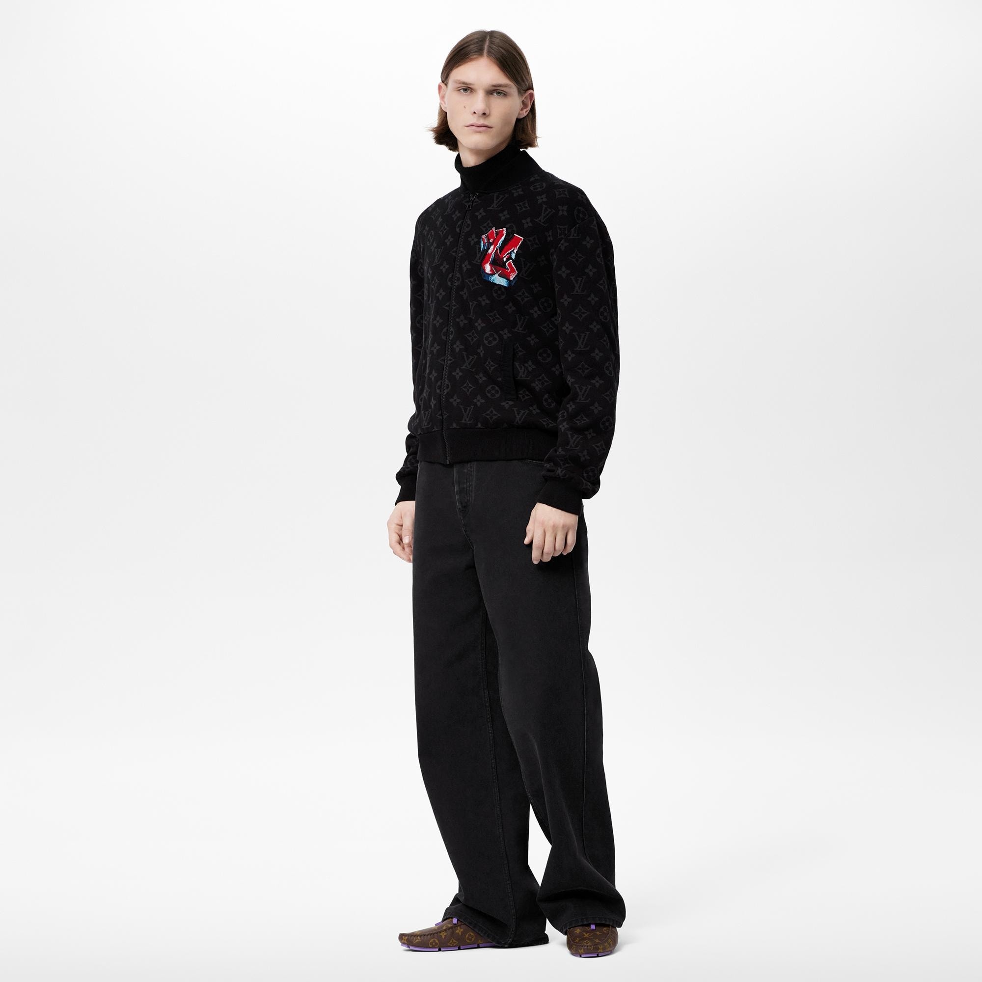 LV Graffiti Zipped Blouson - 2