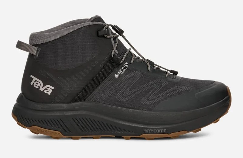 Men's Hurricane Trailsetter Mid GTX Trail Shoe in Black - 1