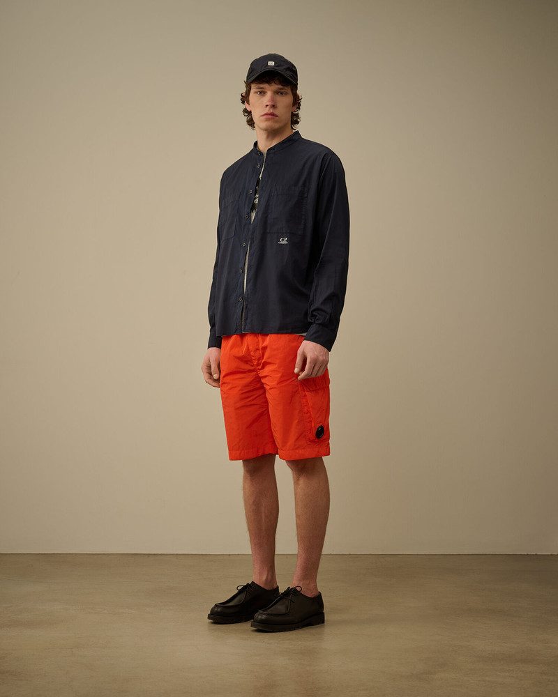 C.P. Company Light Mussola Banded Collar Shirt outlook