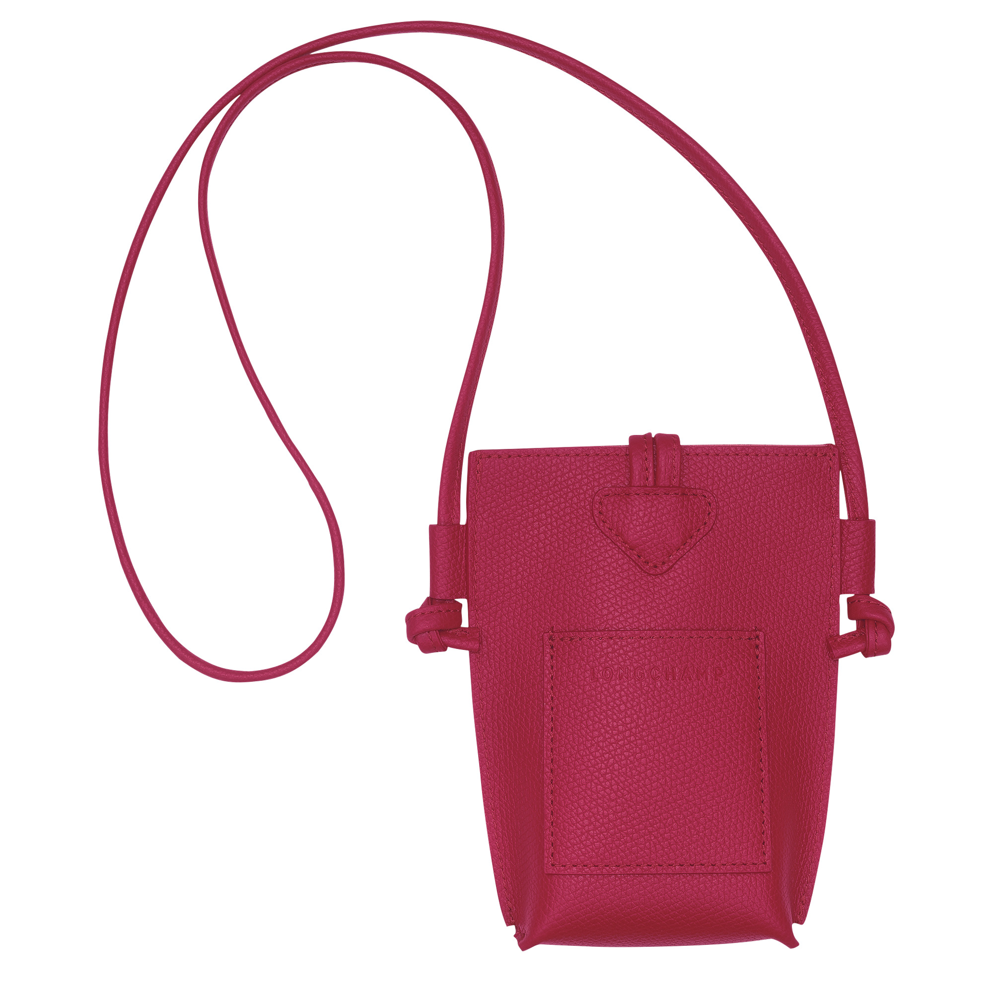 Le Roseau Phone case Beetroot - Leather - 4