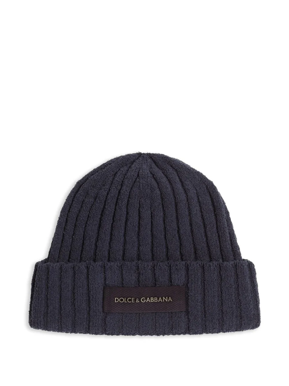 rib-knit hat - 1
