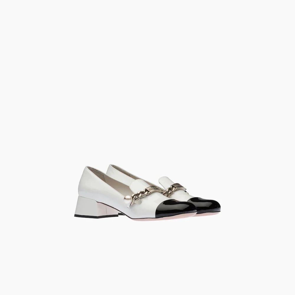 Patent leather loafers - 1