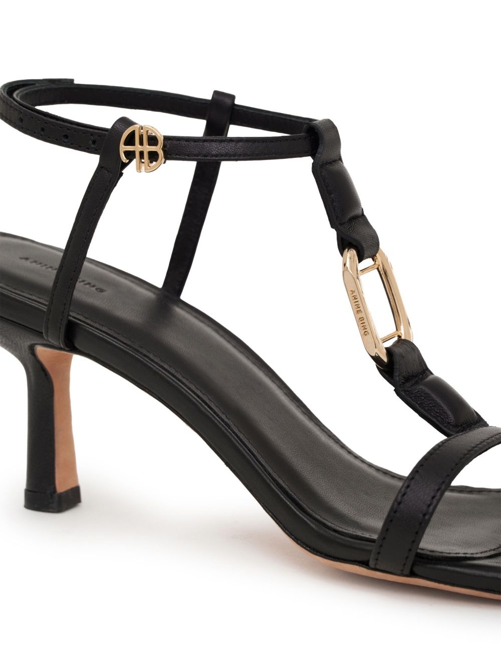 Kiera 50mm square-toe sandals - 4