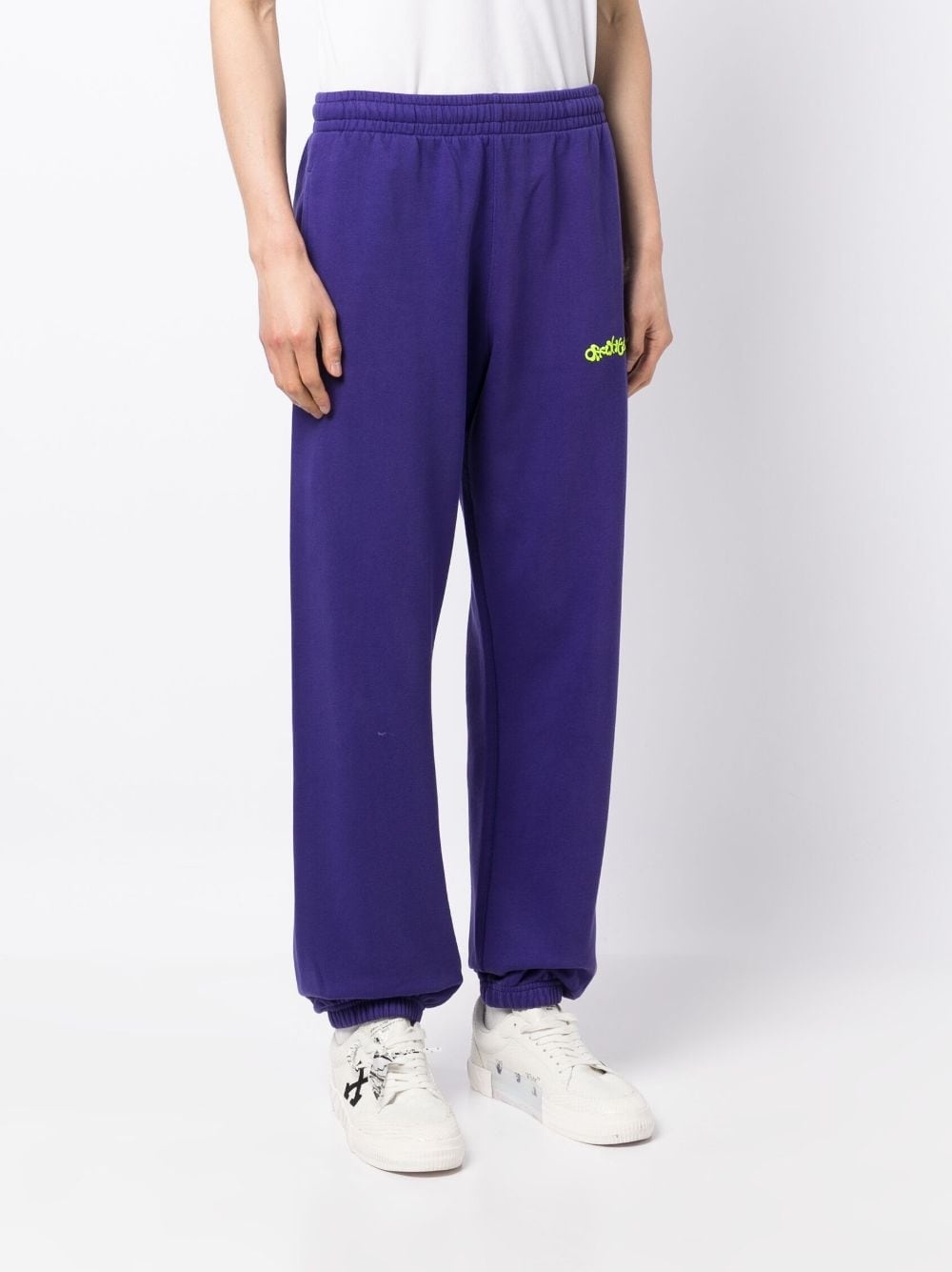 logo-print track pants - 3