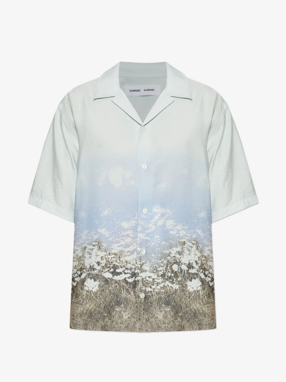 Saayo floral-print short-sleeve shirt - 1