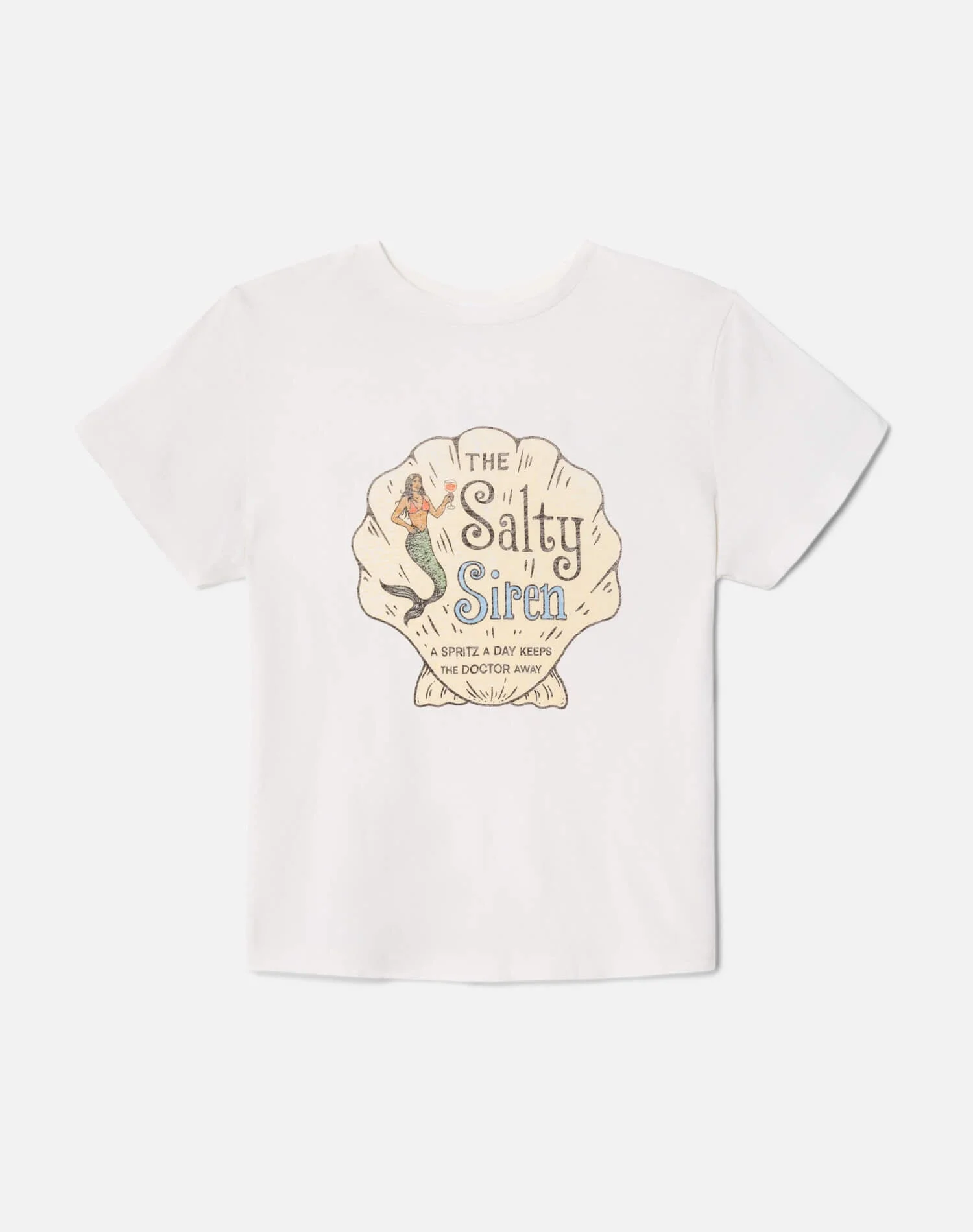 Classic Tee Salty Siren - Vintage White - 1