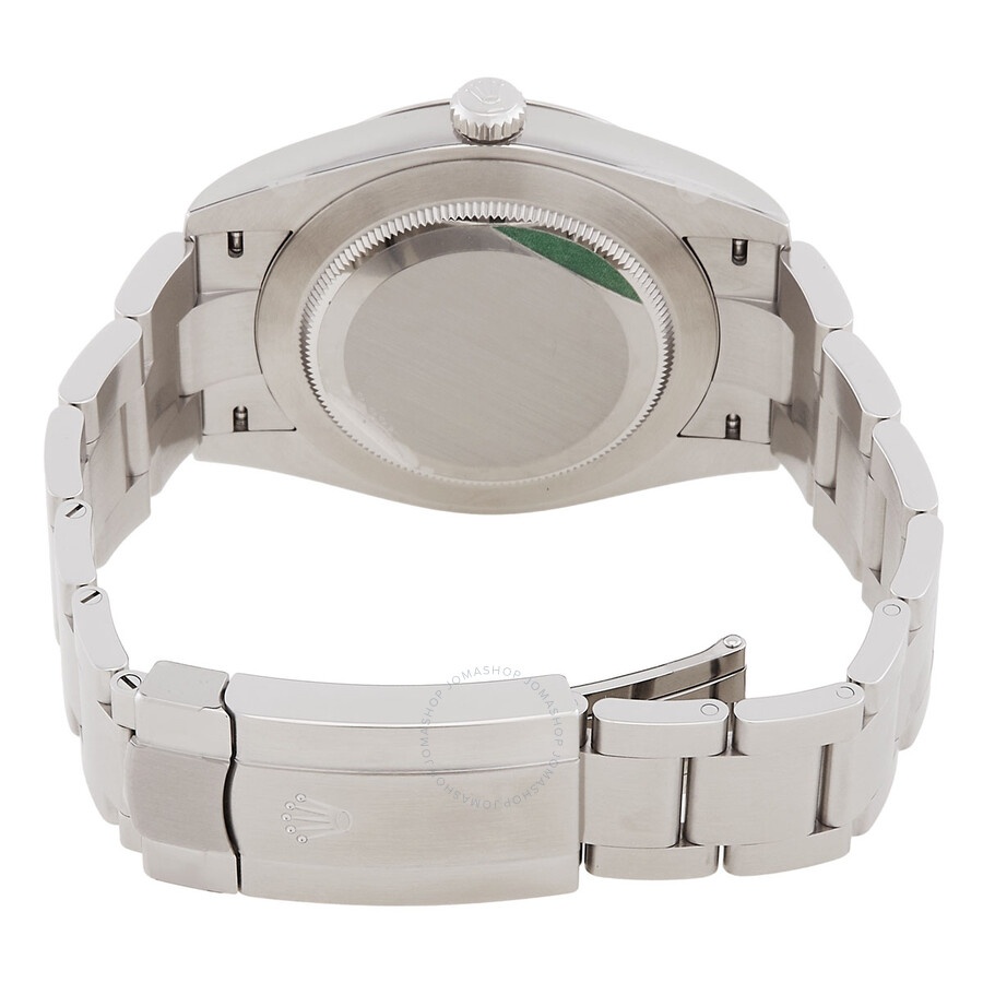 Pre-owned Rolex Oyster Perpetual Turquoise Celebration motif Dial Men's Watch 124300-0008 - 3