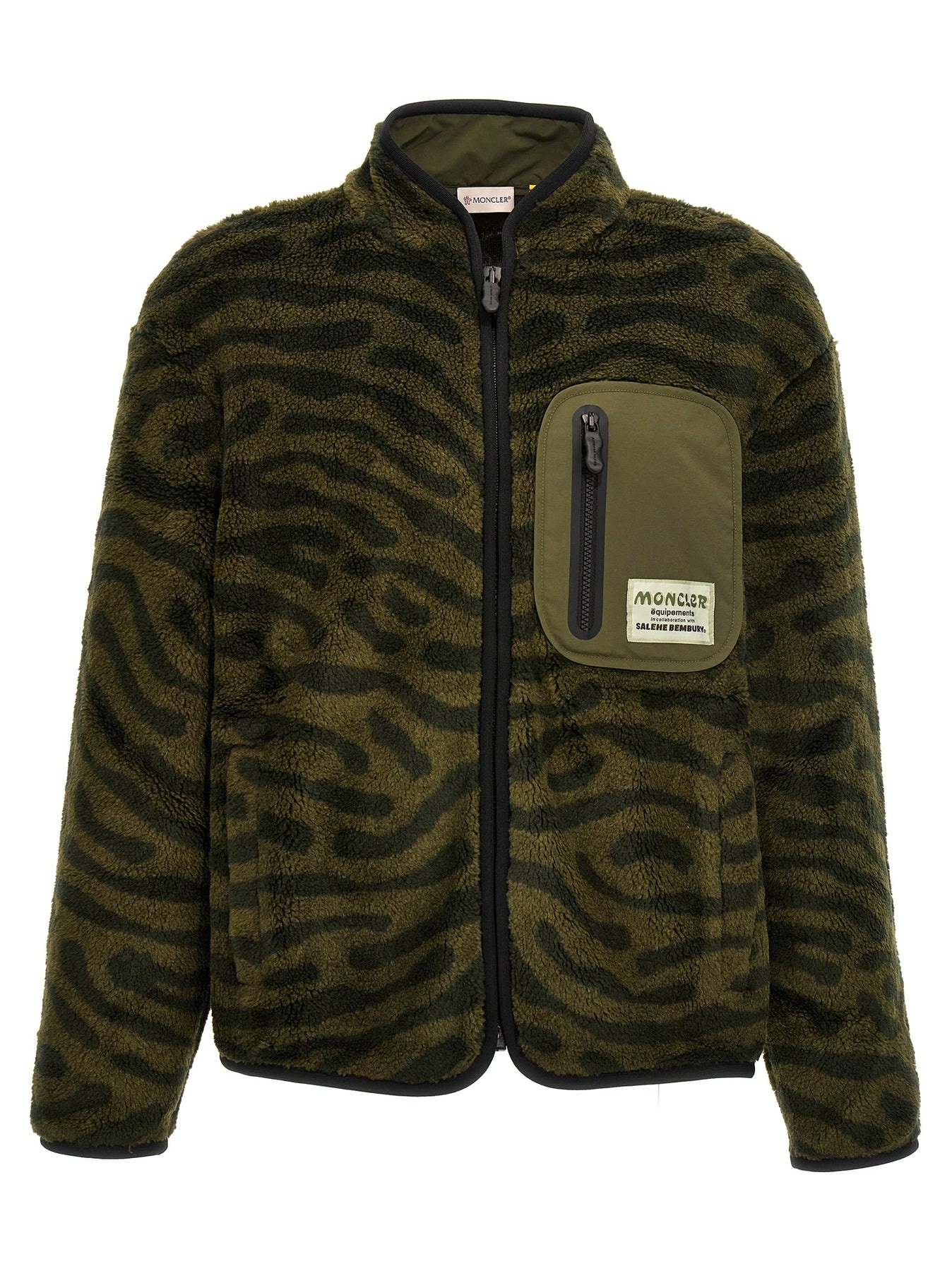 Cardigan Moncler Genius X Salehe Bembury Sweater, Cardigans Green - 1