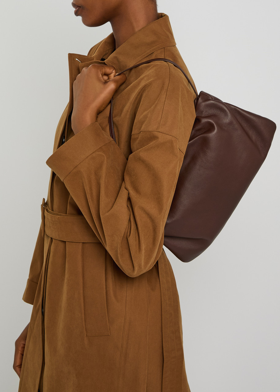 The Row XL Bourse Leather Shoulder bag - 5