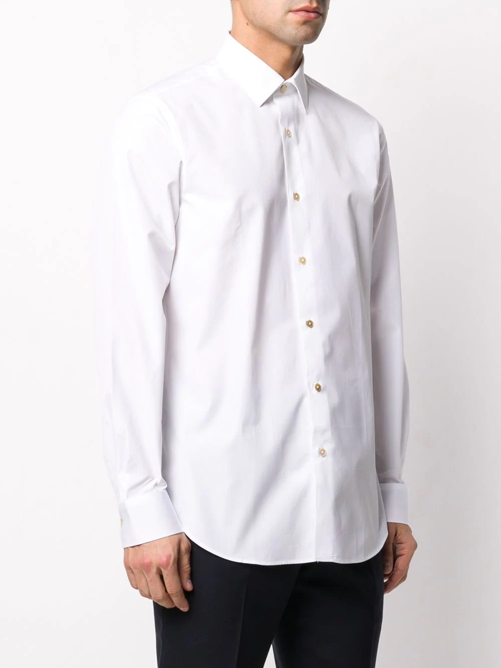 long-sleeve fitted shirt - 3