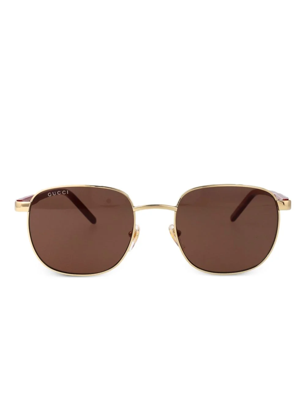 square-frame sunglasses - 1