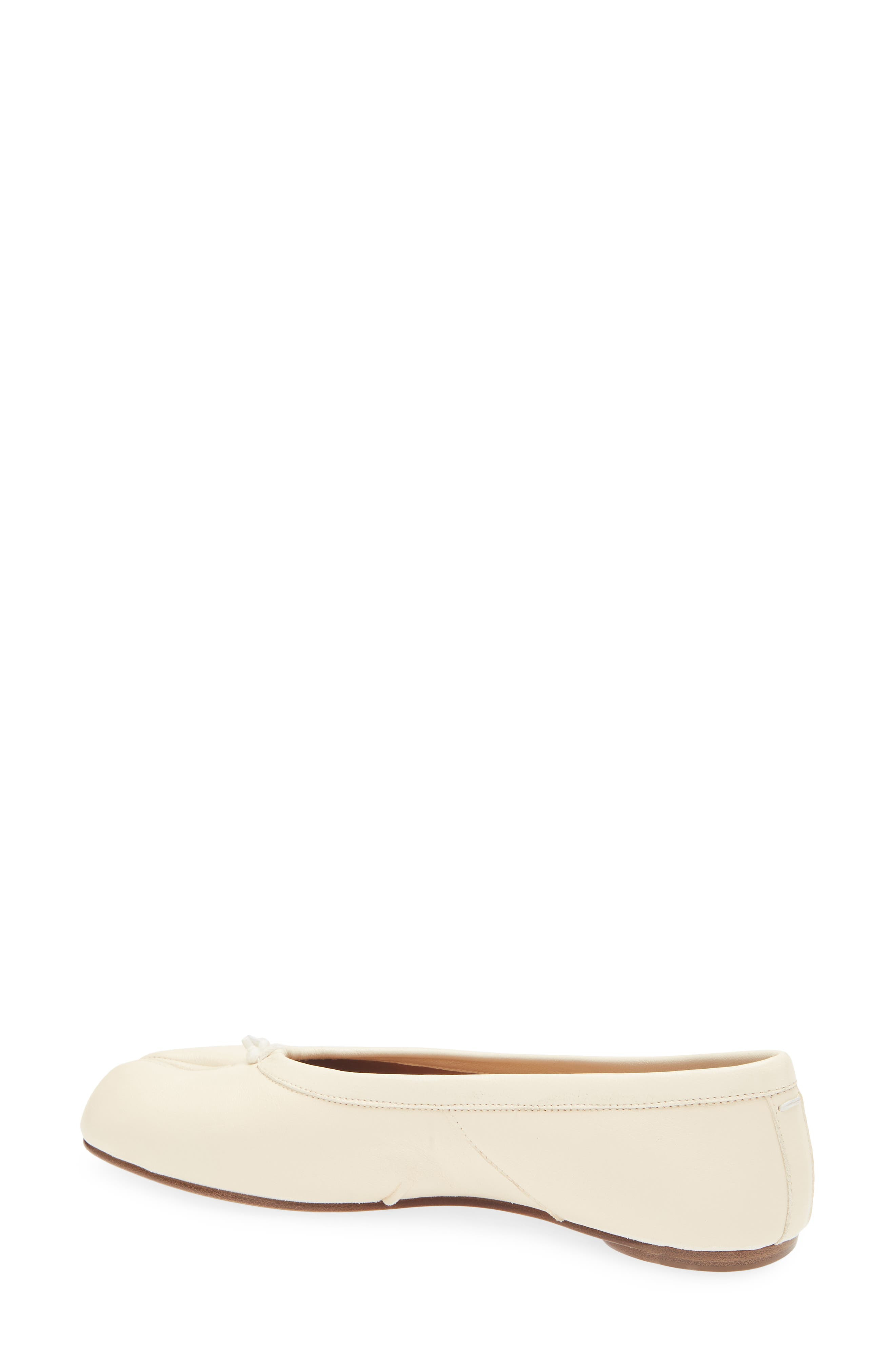 Maison Margiela Tabi Ballerina Flat in White at Nordstrom - 2