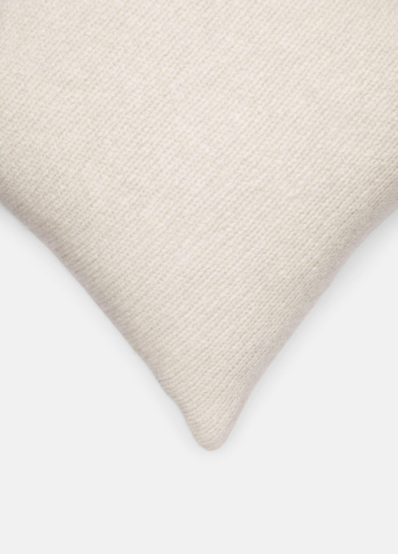 Vince Wool and Cashmere Cardigan-Stitch Pillow outlook