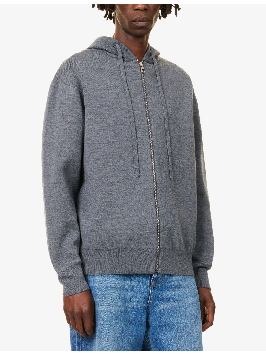 Anagram Relaxed-Fit Stretch-Wool Blend Hoody - 3