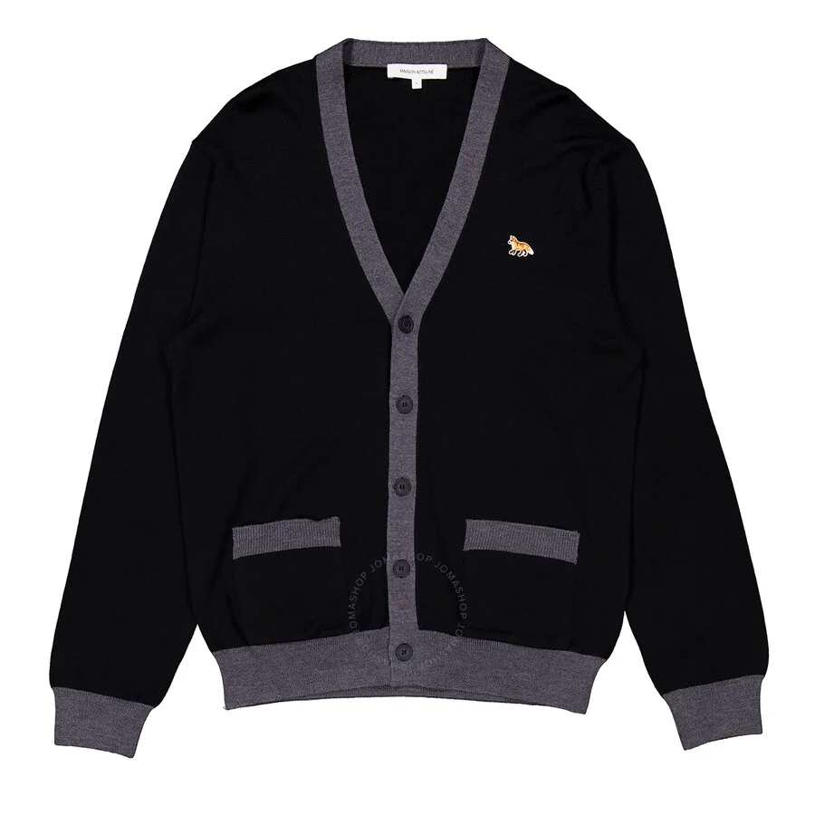 Maison Kitsune Baby Fox Patch Cardigan - 1