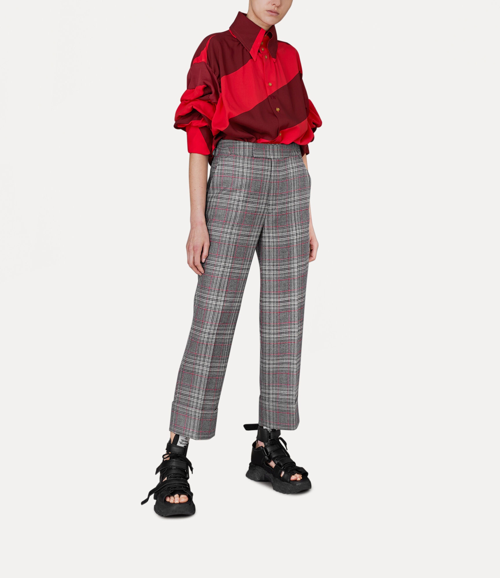 DAVE TROUSERS TARTAN - 2