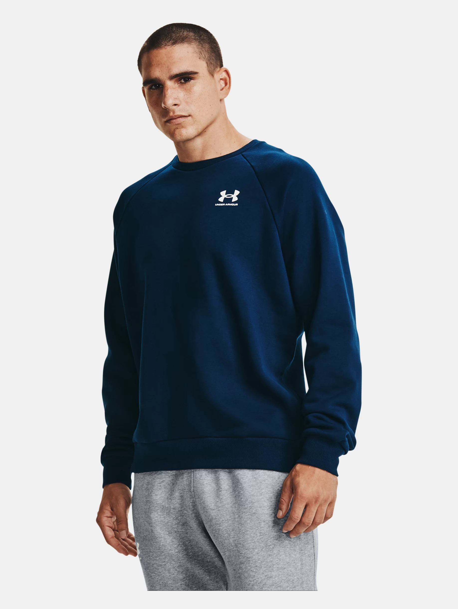 Men's UA Rival Fleece Crew - 2