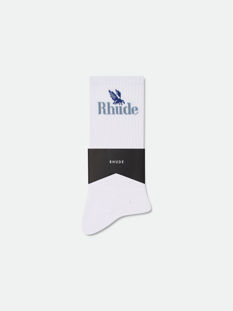 Rhude RHUDE ROSSA LOGO SOCK outlook