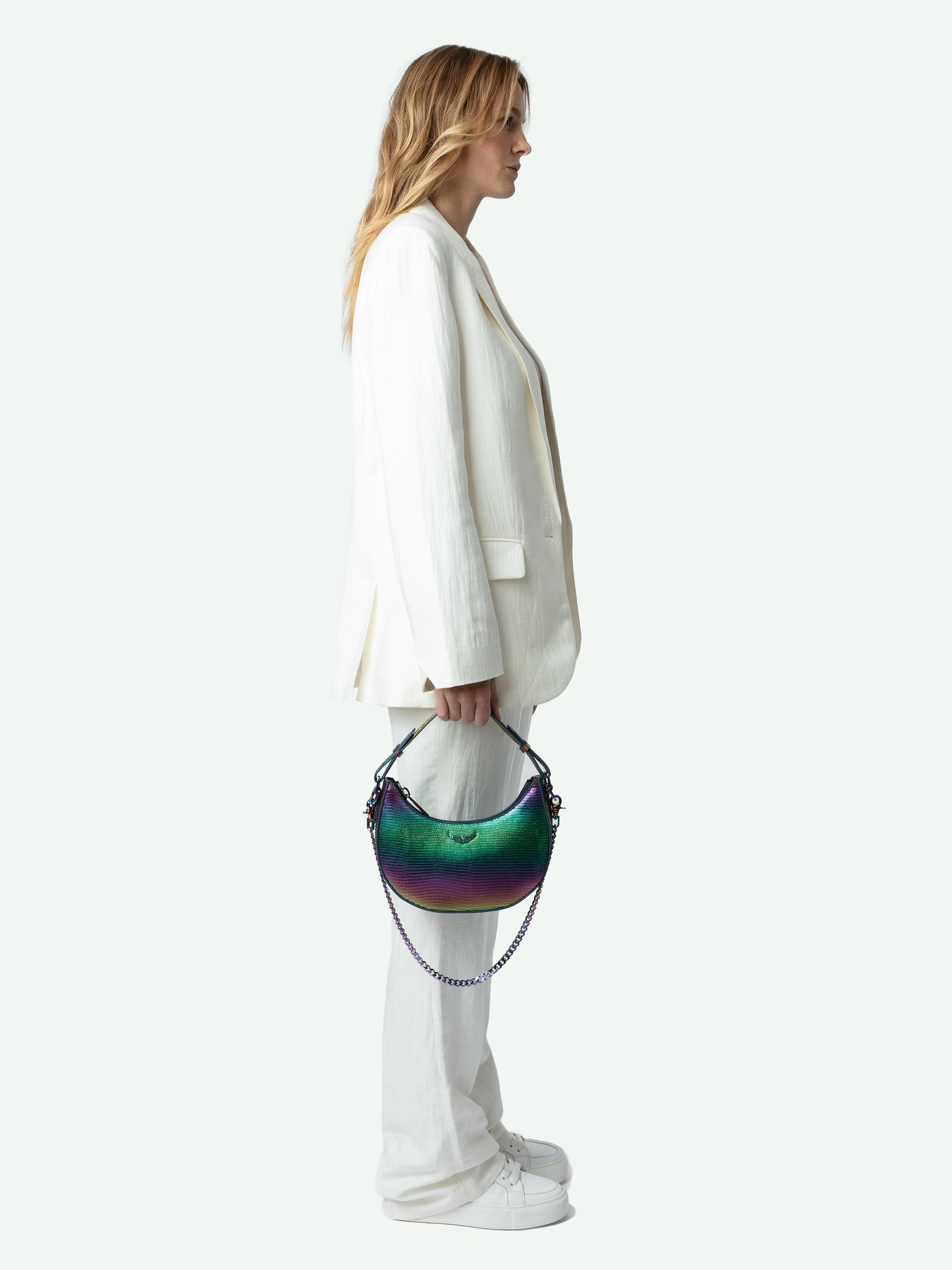 Moonrock Metallic Embossed Bag - 7