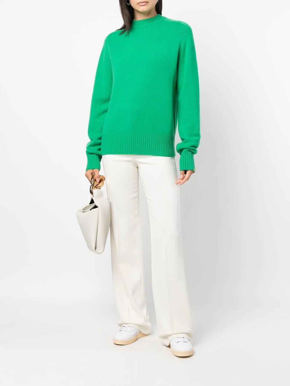 crew-neck cashmere jumper - 3