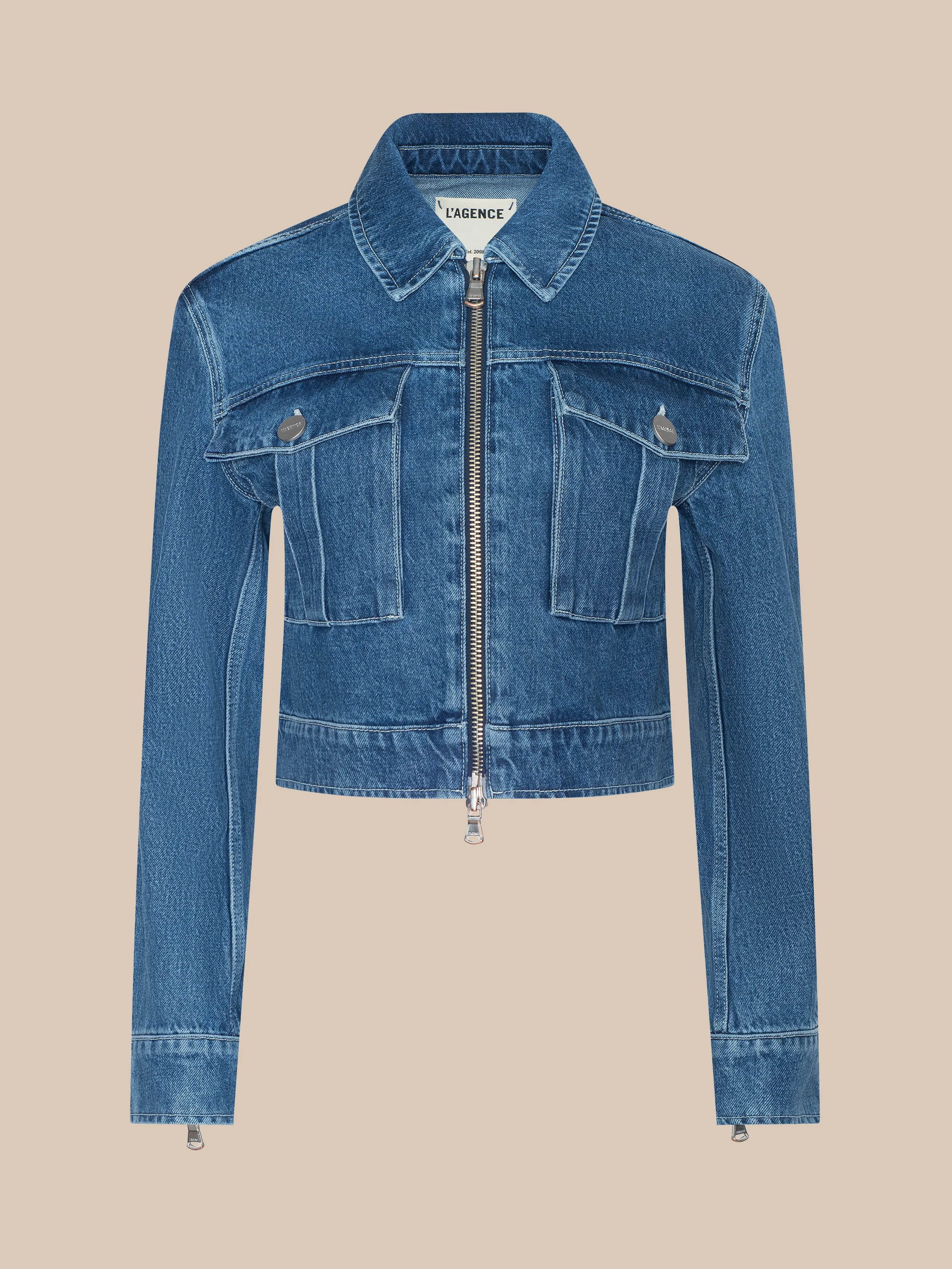 Micah Oversized Jean Jacket - 1