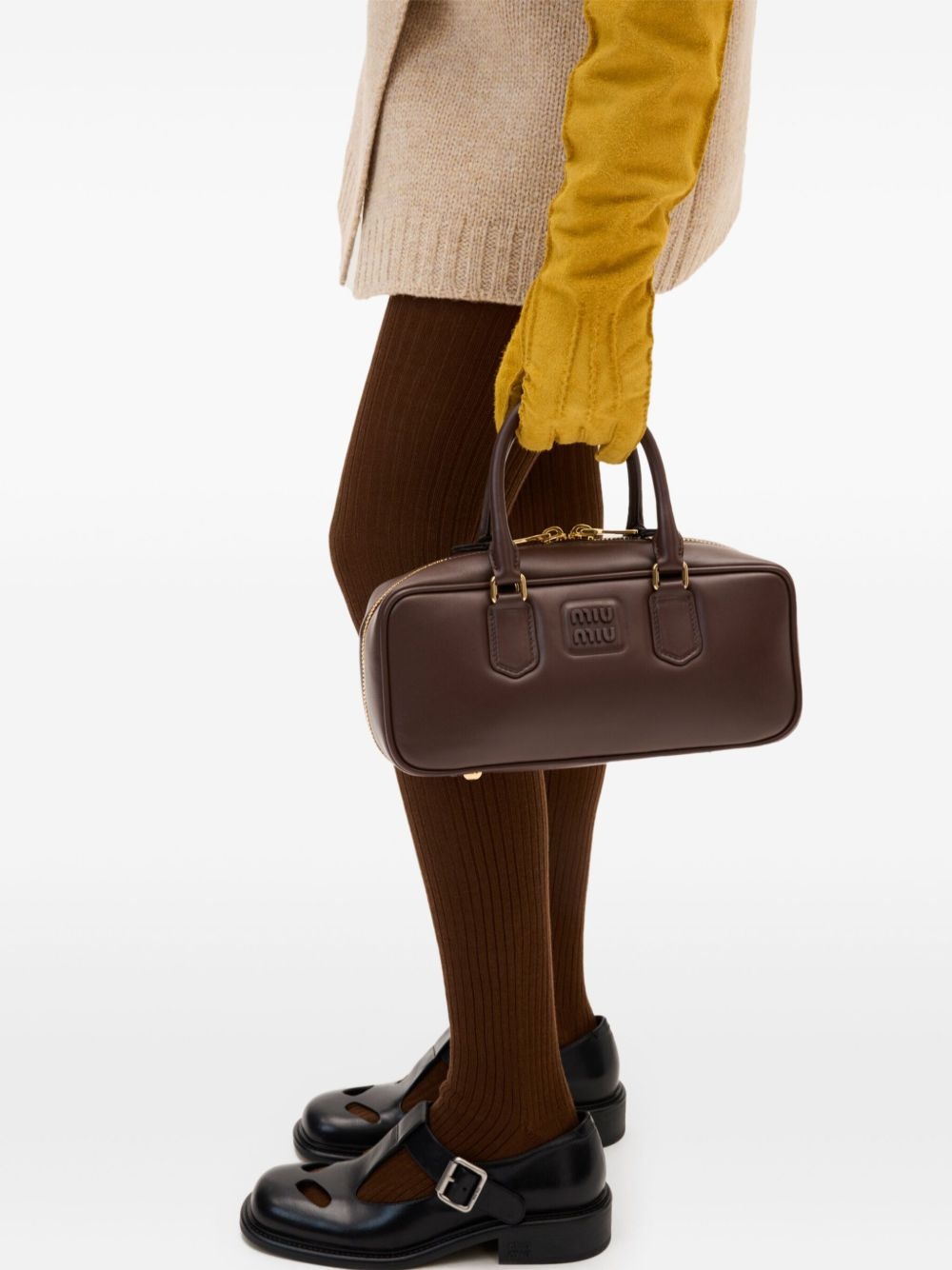 Arcadie leather tote bag - 3