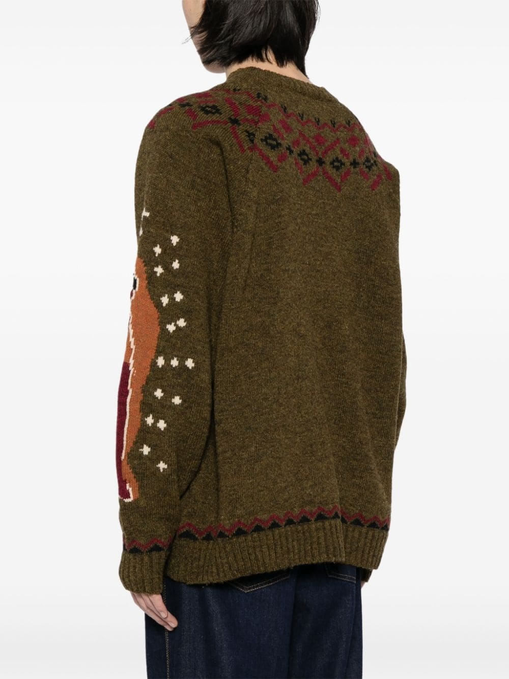5G patterned-intarsia jumper - 4