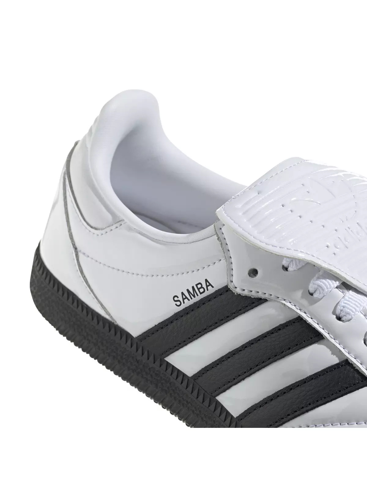 Originals Samba Long Tongue "Ftwr White/Core Black/Ftwr White" Women's Shoe - 8