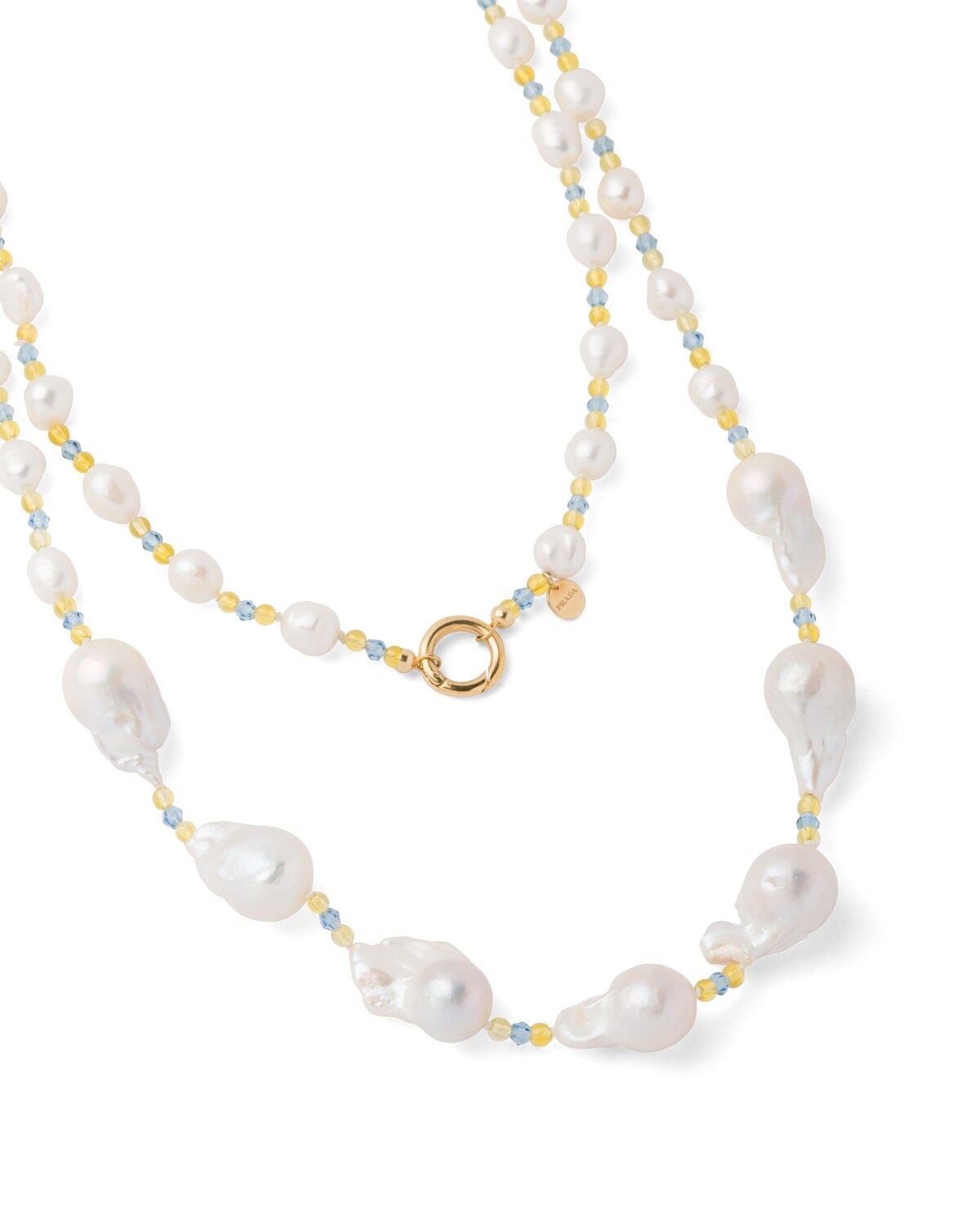 Prada Fine Jewellery gold and pearl necklace - 3