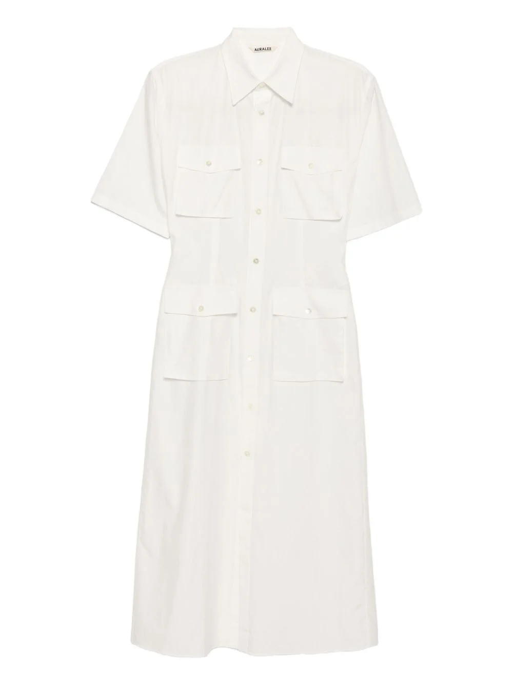 finx twill shirt dress - 1