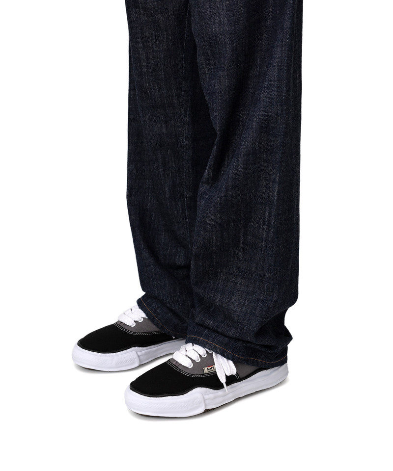 "BAKER" OG Sole Bicolor Canvas Low-top Sneaker 35