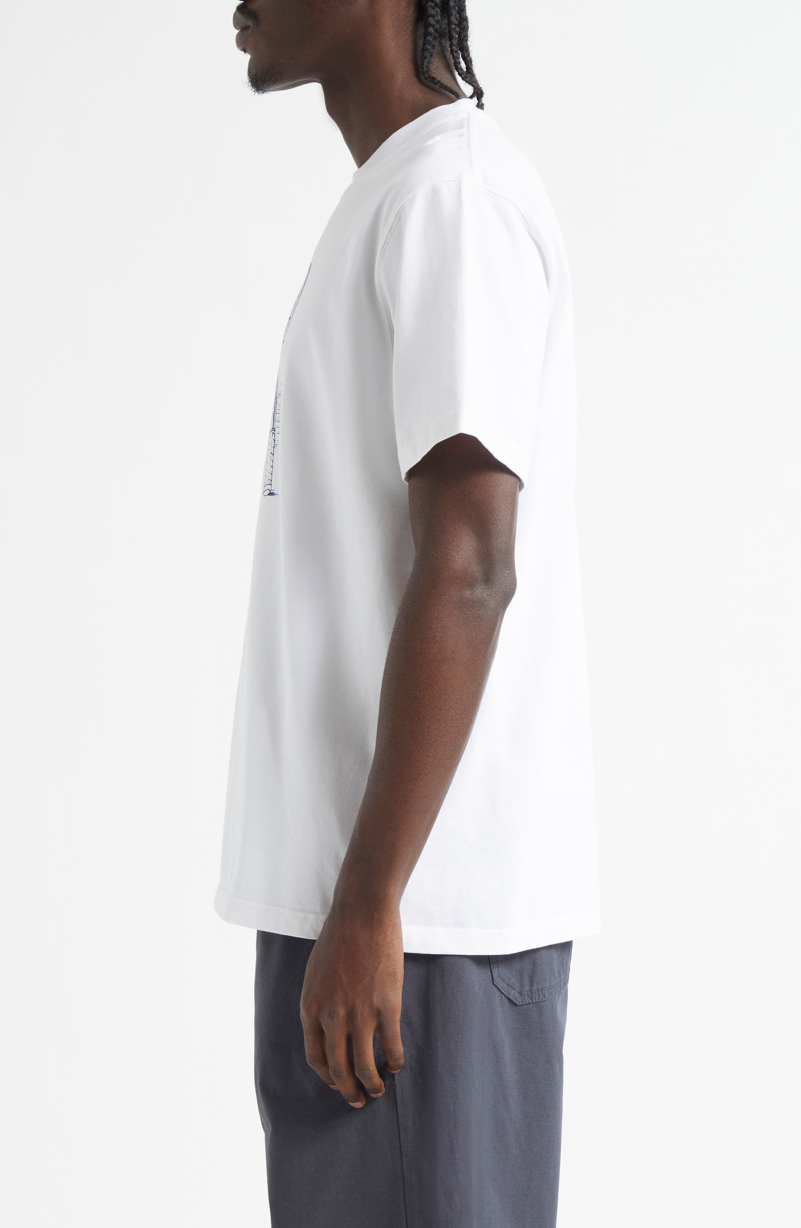 PALMES Towers Graphic T-Shirt in White at Nordstrom - 4